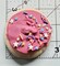 2pc Realistic Icing Sprinkles Cookie| Dessert Shape Silicone Mold| Soap| Candle | Mold for Wax| Mold for Resin